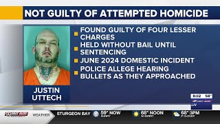 Waupaca man cleared of attempted homicide, convicted on lesser charges