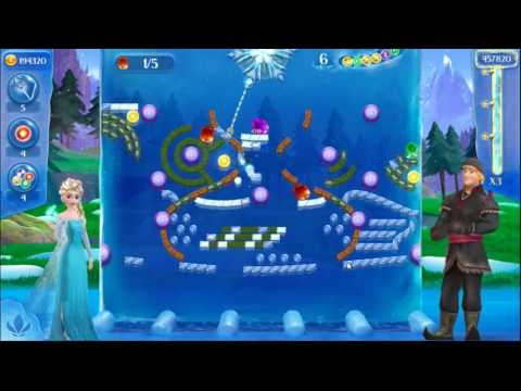 Frozen Free Fall: Icy Shot Level 199 - NO BOOSTERS ☃☃☃