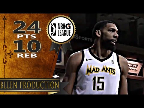 Jahlil Okafor - 24 Pts, 10 Reb Full Highlights｜Indiana Mad Ants vs Sioux Falls Skyforce｜2024.11.23