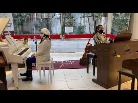 Hino 201 CCB H5 |Piano e órgão| Eide e Larissa