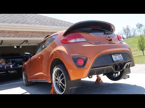 Megan Racing Lowering Springs - Veloster Finally Going Lower!!