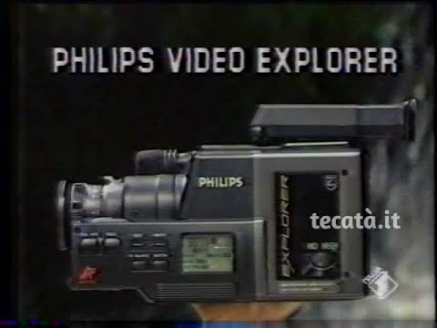 Spot Anni 80 - Philips Telecamera Video Explorer (1988)