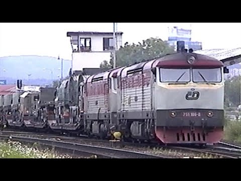 Zvláštní přepravy v Severních Čechách 2002 - 2009 Tomáš Provazník #vlaky #railway #czech #video