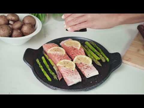 Pirotech Cookware - Set of 2 - Frying Pan & Maxi Grill