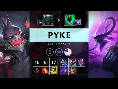 Pyke Support vs Thresh - NA Diamond Patch 25.18
