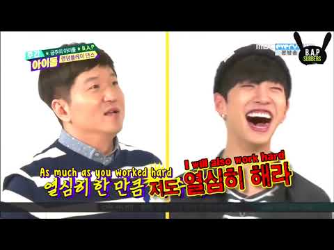 Weekly idol eng sub B.A.P.