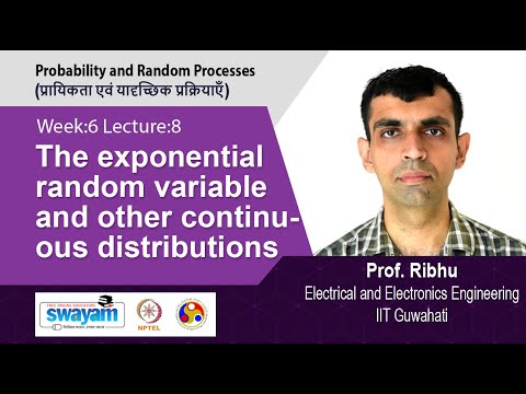 Probability and Random Processes प्रायिकता एवं यादृच्छिक प्रक्रियाएँ Introductory Video