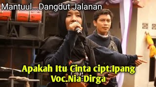 Download lagu Apakah itu Cinta cipt.ipank voc.Nia Dirga Dangdut Jalanan irama indonesia mp3