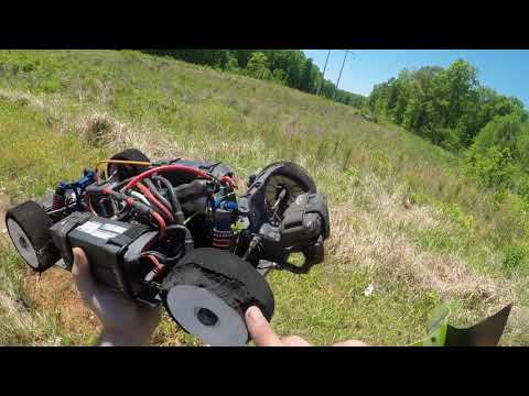 Slash 4x4 150mph blowover