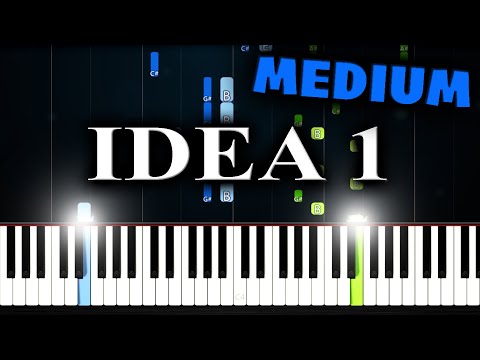 Gibran Alcocer - Idea 1 - Piano Tutorial (MEDIUM)
