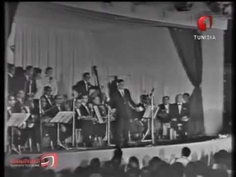 عبد الحليم حافظ علي حسب وداد قلبي حفله تونس نادر