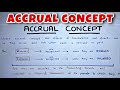 Accrual Concept EXPLAINED - By Saheb Academy