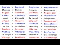 300 Phrases Les Plus Importantes En Anglais 300 Most Important Phrases In English