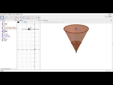 tutorial volume kerucut | MathVloger