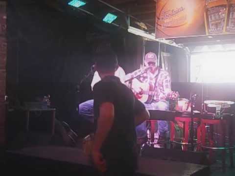 Playing harmonica with Mark Box at Tootsies