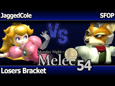 MNM 54 Melee - JaggedCole (Peach) vs SFOP (Fox) - Losers Bracket