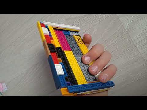 инструкция КамАЗ 54115 авд макси из Лего 4 часть (крыша, воздухозаборник).