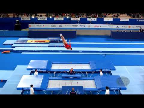 RODRIGUEZ Melania (ESP) W - 2019 Trampoline Worlds, Tokyo (JPN) - Qualification Trampoline R2