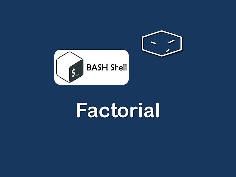 factorial bash shell