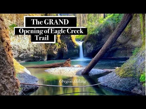 Eagle Creek Trail : Oregon Hiking 4K