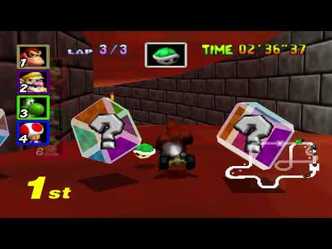 Mario Kart 64 Amped Up v2.96A Star Cup 100cc 