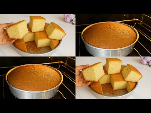 This Cake Melts in your Mouth! Just Blend Everything In One Bowl! Easy Quick Recipe