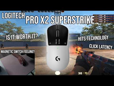 LOGITECH PRO X2 Superstrike Review on CS2 (Magnetic Mouse ? IS IT WORTH IT?)