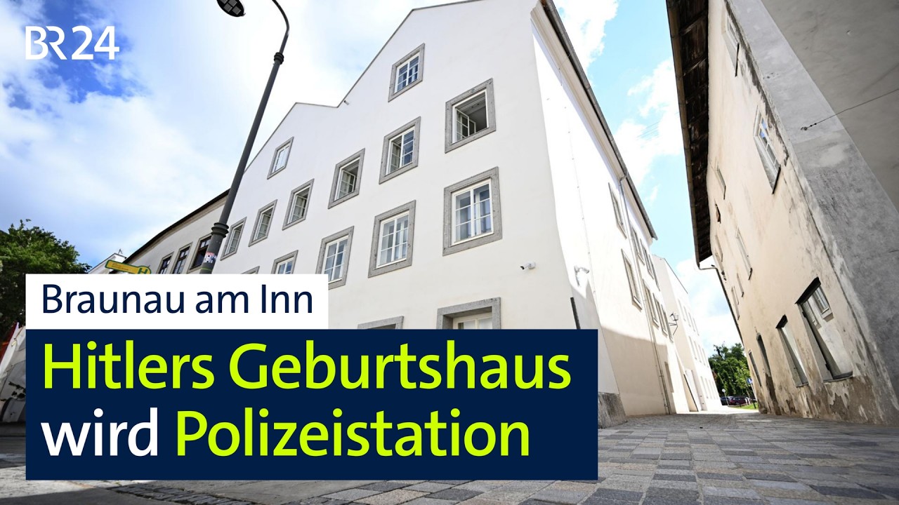 Braunau am Inn: Hitlers Geburtshaus wird Polizeistation | BR24