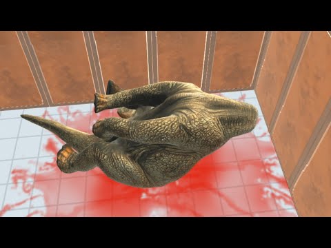 [Impossible to escape] | Can't escape from the death launch pad | Animal Revolt Battle Simulator