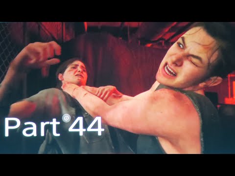 The Last of Us 2 walkthrough gameplay part 44. Abby vs Ellie.