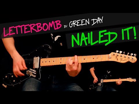 Letterbomb - Green Day guitar cover by GV + chords