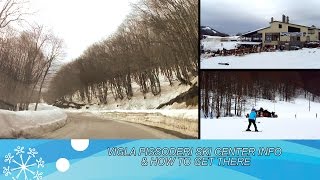 preview picture of video 'Visit Greece Ski resorts road to Vigla Pisoderi from Florina. Snow report shot with GoPro.'