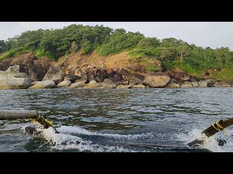 Boating in Goa's most beautiful beach. Please like share and subscribe my channel.