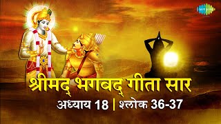 भगवद गीता सार अध्याय18 श्लोक36-37 with lyric |Bhagavad Geeta Chapter18 shlok36-37|Shailendra Bhartti
