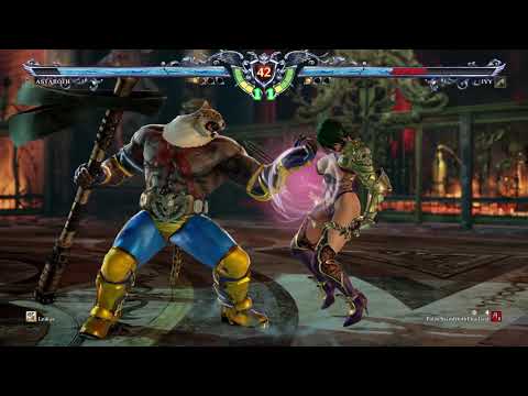 SOULCALIBUR™Ⅵ  Leikas(Astaroth) VS Palm(Ivy)