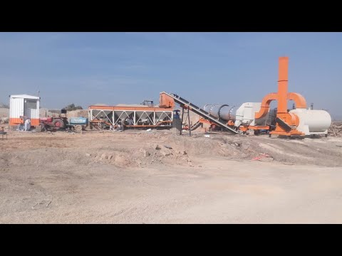 Stationary Asphalt Drum Mix Plant