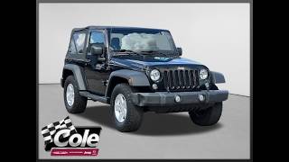 2017 Jeep Wrangler Sport Marshall, Battle Creek, Jackson, Lansing, Kal