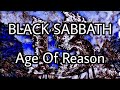 BLACK SABBATH - Age Of Reason (Lyric Video)