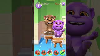 Download lagu My Talking Tom 2 VS My Talking Tom || Purple Talking Tom vs Brown Talking Tom mp3