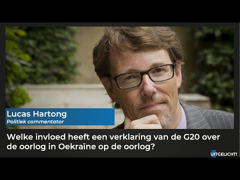 Uitgelicht! 15 november 2022 - Lucas Hartong over de G20 top waar de Oekraïne oorlog centraal stond