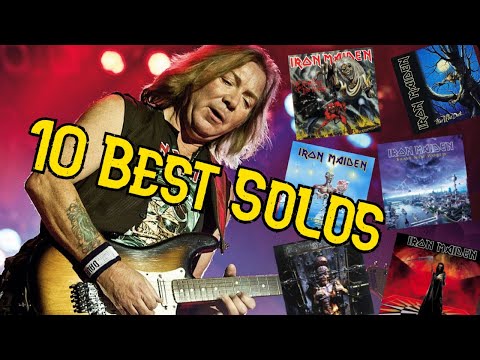 10 of the best! - Dave Murray solos (Iron Maiden)