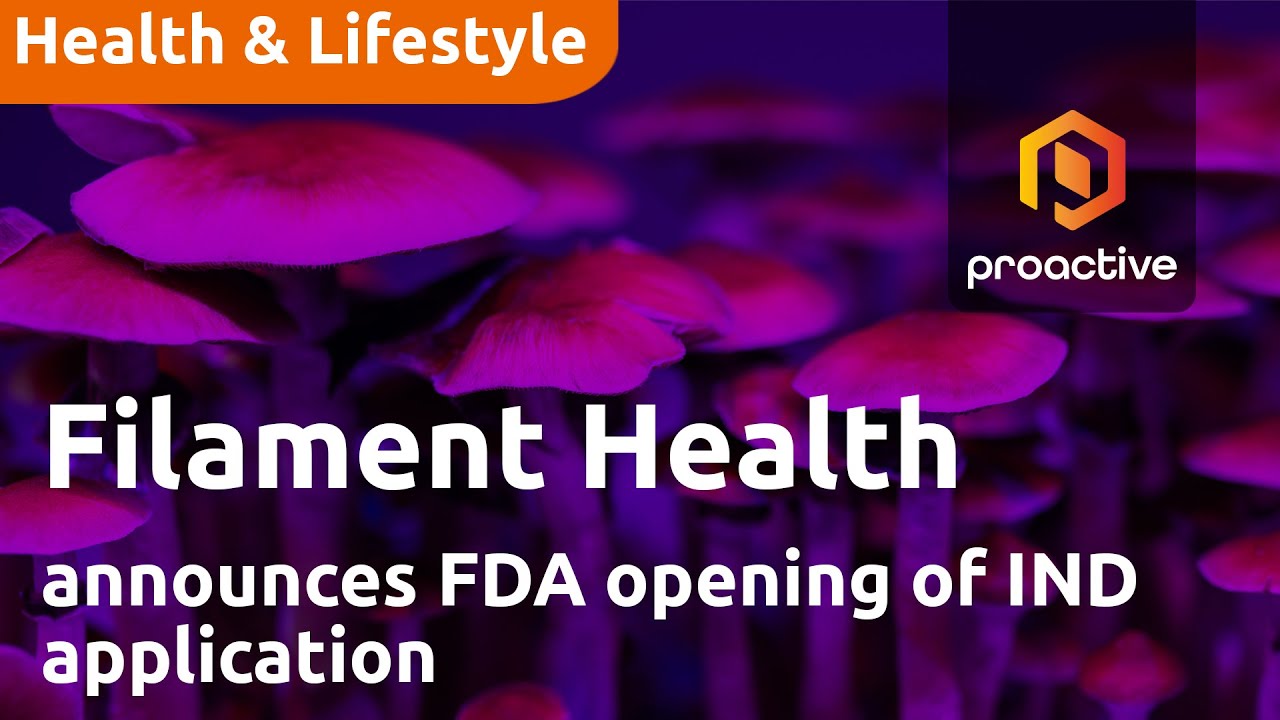 Filament Health announces FDA opening of IND application for substance abuse disorder