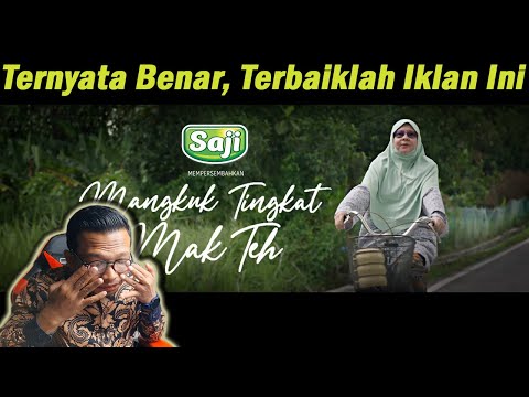 Kisah Benar Lagi‼️Iklan Raya SAJI 2021 - Mangkuk Tingkat Mak Teh | Indonesian Reaction