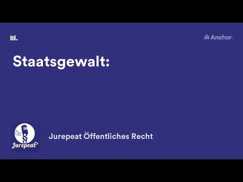 Definition Staatsgewalt [Öffentliches Recht]