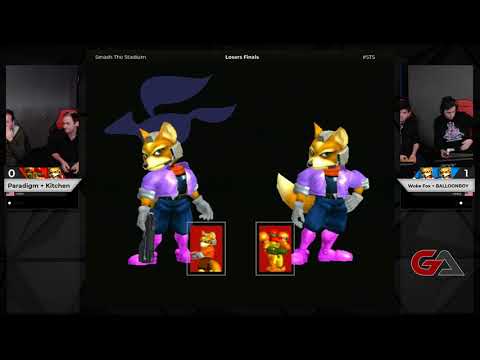 STS 5 Melee - Paradigm (Samus) + Kitchen (Fox) vs. Woke Fox (Fox) + FREEBALLOONDAY ( Fox)