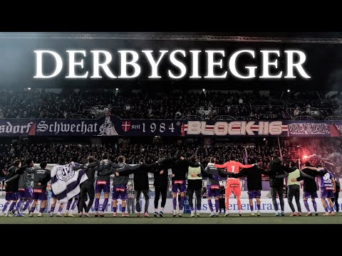 Austria Wien - Rapid (2:0) / 15.02.26 / Choreo, Support & Pyro