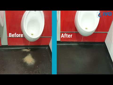 iVO OrbiMax 10 Deep Cleaning Toilet on Safety Flooring