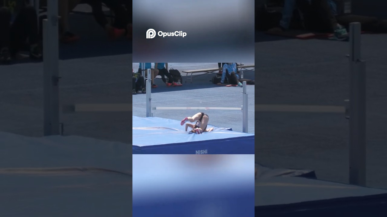 跳べ！奇跡の瞬間、高跳びアスリートの挑戦 #athletics #sports #trackandfield