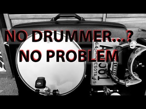 OneManBandDrumCo.  The Jody 12inch OMBDrumCo. Vintage Suitcase Drum Kick Drum Bass Drum Ludwig Accent Drum image 12