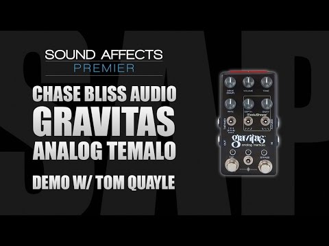 Chase Bliss Audio Gravitas Analog Tremolo Effects Pedal Demo